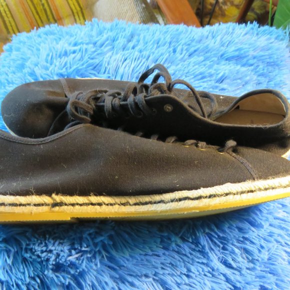 Men's Viscata espadrille shoes- Spain- natural jute soles - never worn - size 11 - Picture 11 of 12